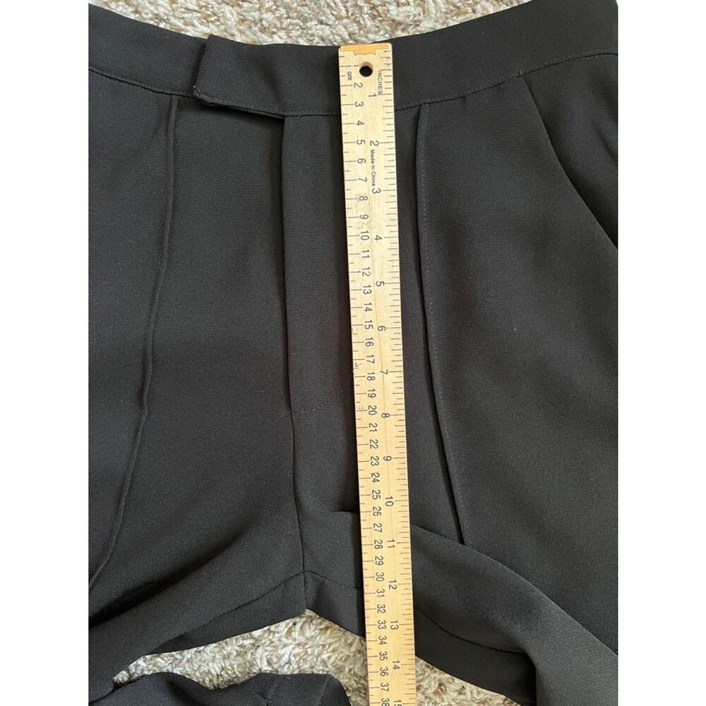 Like New! GREYLIN Black Pleated Straight Leg Lined Trousers in Size XS - Picture 12 of 14